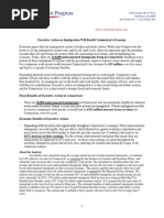 Economic Benefits of Executive Action in Connecticut