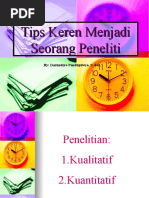 Download Tips Keren Menjadi Seorang Peneliti by Darundiyo Pandupitoyo S Sos SN24730250 doc pdf