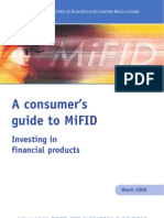 A Consumer's Guide To MiFID