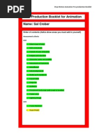 Stop Motion Animation Production Booklet