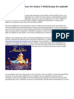 Las Mejores Apps Para Ver Series Y Películas En Android
