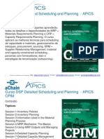 DSP - Achain APICS CPIM - DSP Detailed Scheduling and Planning - Achain APICS CPIM