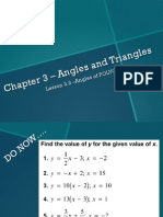 Lesson 3.3 - Angles of Polygons