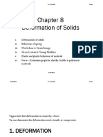 Deformation of Solids Explained