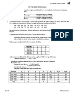 Actividades de Estadistica