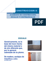 Contrazócalos y zócalos en construcción: materiales y medición