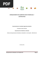 enriquecimento de alimentos com vitamina b12