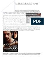 Ver Y Descargar Videos O Peliculas de Youtube Con VLC Media Player