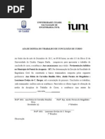 Ata de Defesa de Monografia Engenharia Civil[1]
