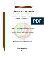 Historia Del Cooperativismo en El Ecuador