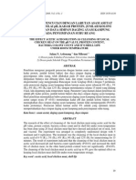 PENGARUH PENCUCIAN DENGAN LARUTAN ASAM ASETAT TERHADAP NILAI PH, KADAR PROTEIN, JUMLAH KOLONI BAKTERI DAN DAYA SIMPAN DAGING AYAM KAMPUNG PADA PENYIMPANAN SUHU RUANG PDF