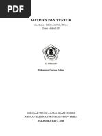 Download FISMAT Kel 4 Matriks  Vektor by M Sukma Rohim SN24746883 doc pdf