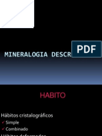 Mineralogia Descriptiva