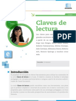 Claves de Lectura, actividades , literatura argentina