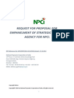 NPCI RFP strategic creativeagency