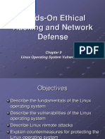 Hands-On Ethical Hacking and Network Defense: Linux Operating System Vulnerabilities