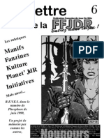 La Lettre de la FFJdR n.6 - juin 1999