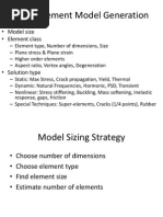 Finite Element Model Generation