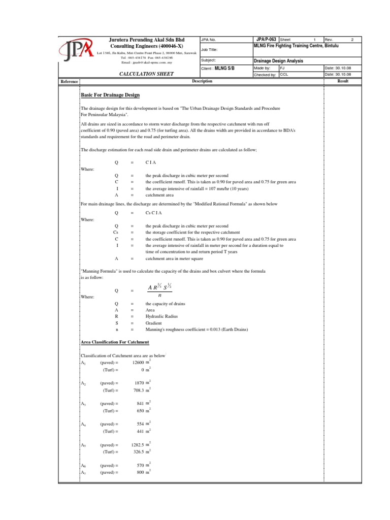 06 Drainageanalysis Pdf Discharge Hydrology Drainage Basin