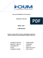 Assigment Hbsc2103 Chemistry