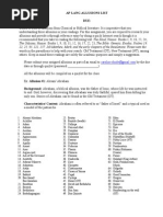 AP Lang Allusions List