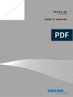 Vacon 5X User Manual DPD00086A EN PDF