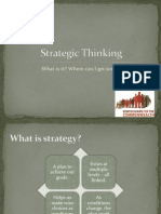 Strategic Thinking Part1
