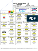 ES - Jan 2010 Lunch Menu