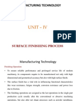 U-4 Surface Finishing Process