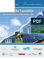 Fortifying The Foundations: State of Voluntary Carbon Markets 2009