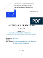 Montarea, Intretinerea Si Repararea Turbinei Cu Abur_ Turbinei Cu Gaz Si Instalatii Auxiliare