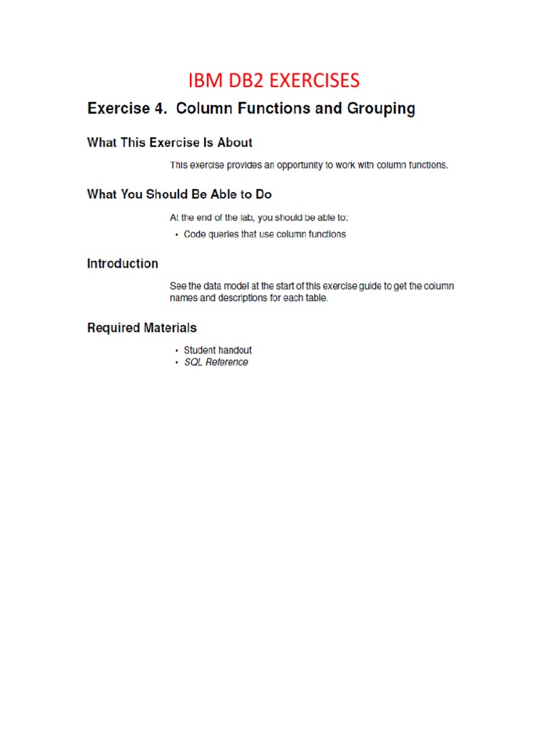 Its Exercise | PDF