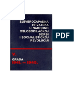 Gradja Za Povijest Narodnooslobodilacke Borbe U Sjeverozapadnoj Hrvatskoj Knjiga V. (Lipanj - Kolovoz 1943) PDF