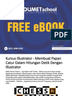 Kursus Illustrator - Membuat Papan Catur Dalam Hitungan Detik Dengan Illustrator