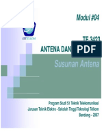 TE3423 4 Susunan Antena