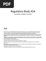 Regulatory Body