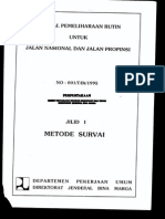 Manual Pemeliharaan Jalan - Metode Survey