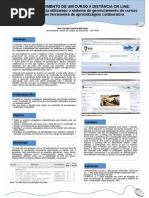 O DESENVOLVIMENTO DE UM CURSO A DISTÂNCIA ON LINE