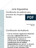 02.0 Certificación de Auditoría Impositiva RG 53 - 11