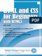 HTML and CSS For Beginners