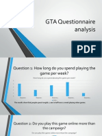 Gta Questionnaire Analysis