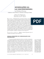 Transformações Da Metrópole Contemporânea PDF