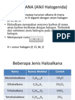 Haloalkana (Alkil Halogenida) &amina