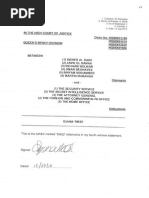 Binyam Mohmed Documents