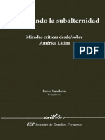 Repensar La Subalternidad