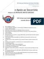 Manual de Apoio Ao Socorrista