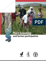  Plant Breeding and farmer participation