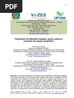 Fotografias de Sebastião Salgado Grafia Poética e Produção Do Espaço Geográfico