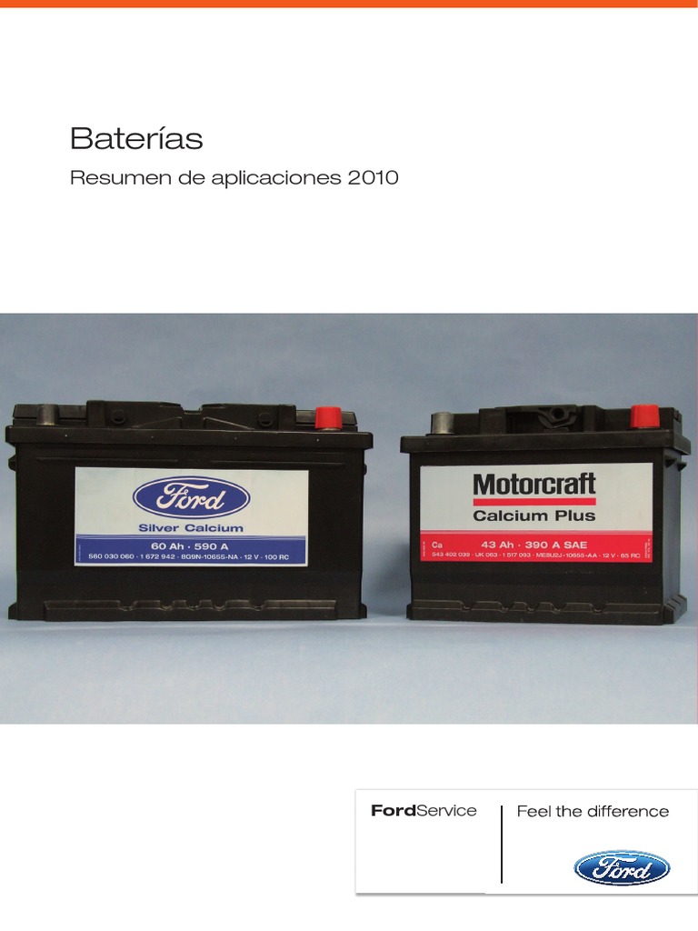 Baterías Motorcraft Ford Rechargeable Battery Battery