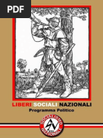 USN - Programma Politico Socialismo Nazionale